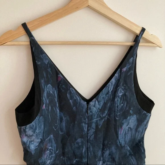 Blue Pattern Mini Dress - Picture 4 of 6